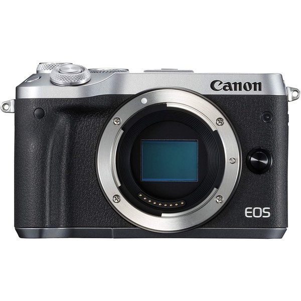 キヤノン Canon EOS M6 ボディー シルバー SDカード付き 輝い