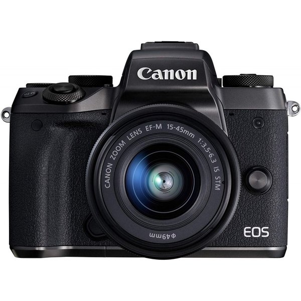 【中古】キヤノン Canon EOS M5 水晶体一揃いの道具 EOSM5-1545ISSTMLK 写真機 中古 一般受け おすすめ 高画質