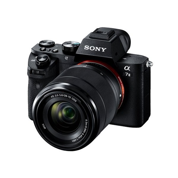 【中古】ソニー SONY α7 II 望遠レンズ一揃いの道具 FE 28-70粍 F3.5-5.6 OSS 写真機 中古 一般受け おすすめ 高画質