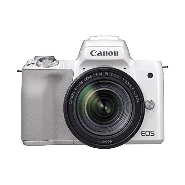 【中古】キヤノン Canon EOS Kiss ホワイト M EF-M18-150 IS STM レンズキット ホワイト カメラ 中古 人気 おすすめ 高画質