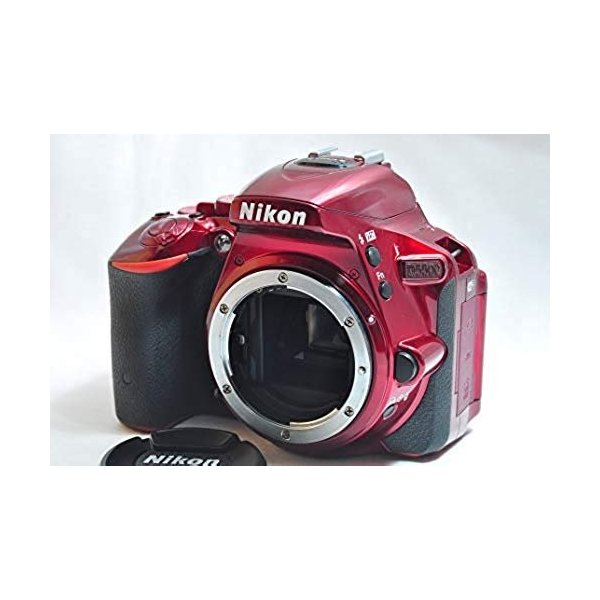 ニコン Nikon D5500 レンズキット レッド SDカード付き 18-55 VRII