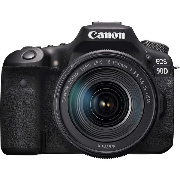 【中古】キヤノン Canon EOS 90D EF-S18-135 IS USM 水晶体一揃いの道具 EOS90D18135ISUSMLK 写真機 中古 一般受け おすすめ 高画質