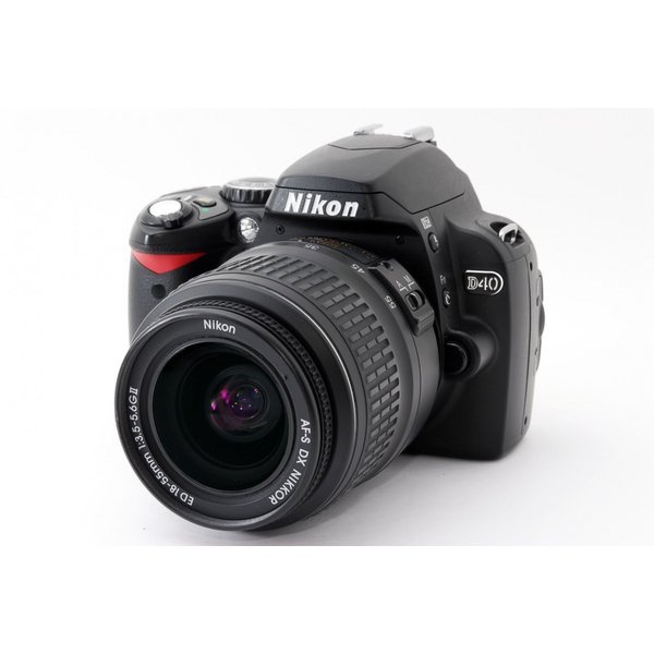 【中古】ニコン Nikon D40 水晶体一揃いの道具 美品 同盟罷業さあ美付き添い人 写真機 中古 一般受け おすすめ 高画質