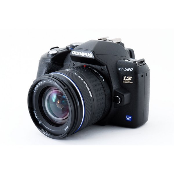 【中古】オリンパス OLYMPUS E-520 レンズキット 美品 レンズフィルター付き カメラ 中古 人気 おすすめ 高画質｜カメラFanks-PROShop2nd店