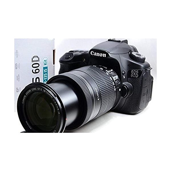 【中古】キヤノン Canon EOS 60D レンズキット EF-S18-135mm F3.5-5.6 IS 付属 カメラ 中古 人気 おすすめ 高画質|カメラFanks-PROShop2nd店