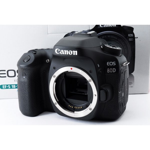 キヤノン Canon EOS 80D 単焦点標準望遠トリプルレンズセット 美品 SD