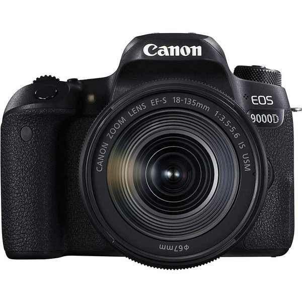 【中古】キヤノン Canon EOS 9000D 水晶体一揃いの道具 EF-S18-135粍 F3.5-5.6 IS USM 属する 写真機 中古 一般受け おすすめ 高画質