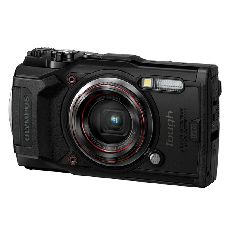 OLYMPUS　オリンパス　コンパクトデジタルカメラ　Tough　TG-6　ブラック