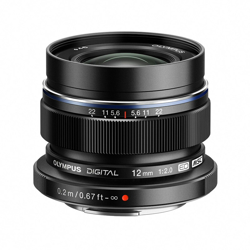 [新品]OLYMPUS オリンパス マイクロフォーサーズ用単焦点レンズ M.ZUIKO DIGITAL ED 12mm F2.0 ブラック｜カメラの大林店
