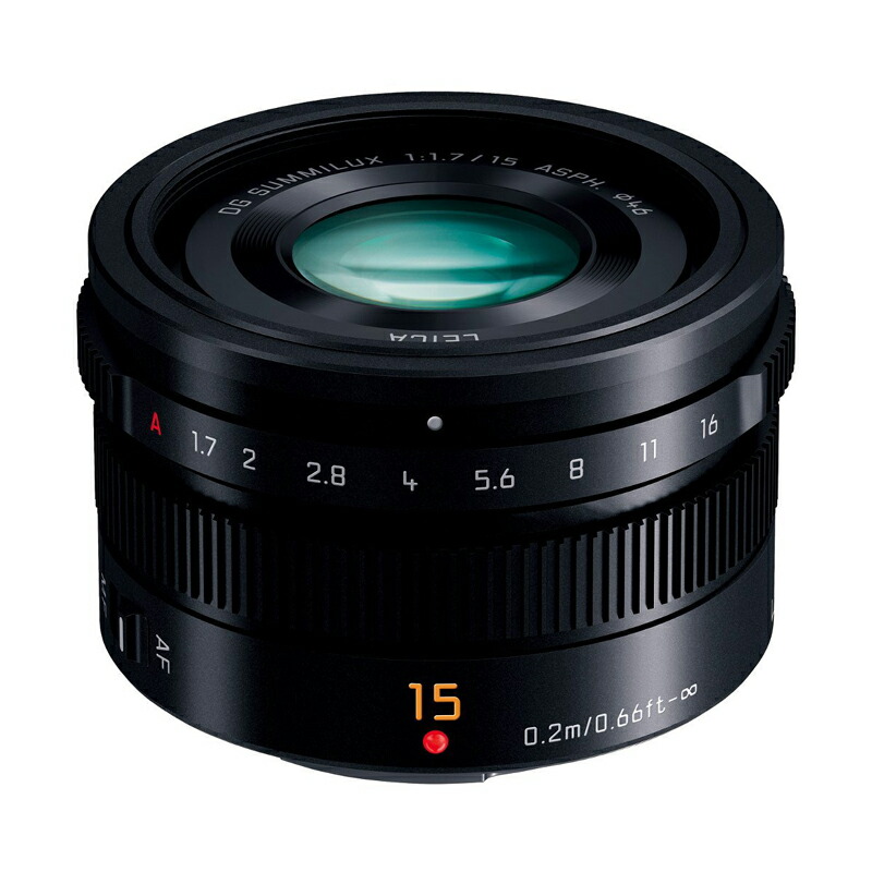 品多く 新品 Panasonic パナソニック LEICA DG SUMMILUX 15mm F1.7