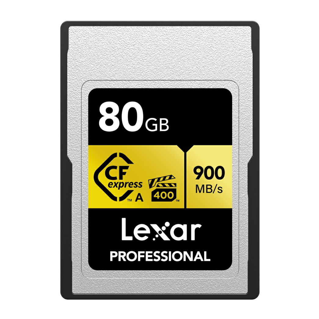 【メール便】【並行輸入品】Lexar レキサー GOLD CFexpress Type A 80GB LCAGOLD080G-RNENG｜カメラの大林店 12,874円