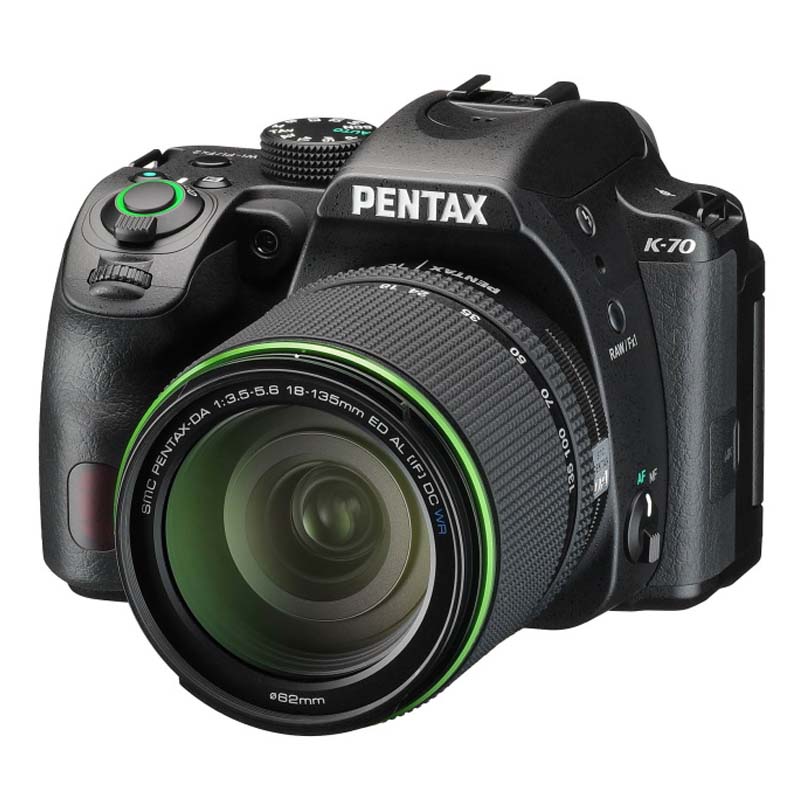 PENTAX ペンタックス デジタル一眼レフカメラ K-70 18-135WR レンズキット ブラック