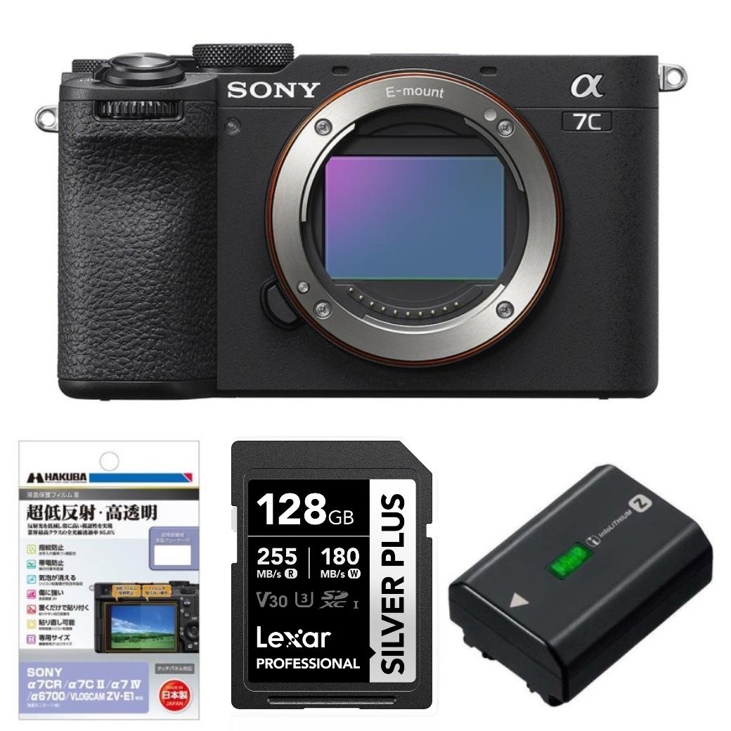 【お買い得セット】[新品]SONY ソニー ミラーレス一眼カメラ α7C II ボディ ブラック ILCE-7CM2 B（キャンペーン対象商品）｜カメラの大林店