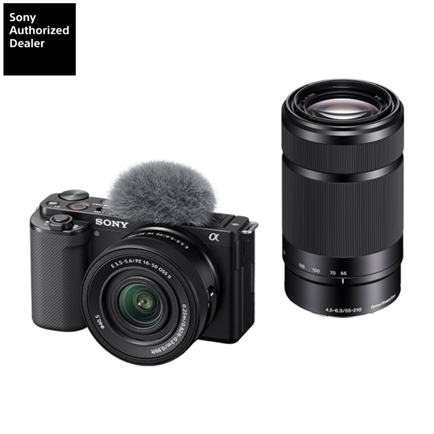 [新品]SONY ソニー ミラーレス一眼カメラ レンズ交換式VLOGCAM ZV-E10X B ダブルズームレンズキット ブラック｜カメラの大林店
