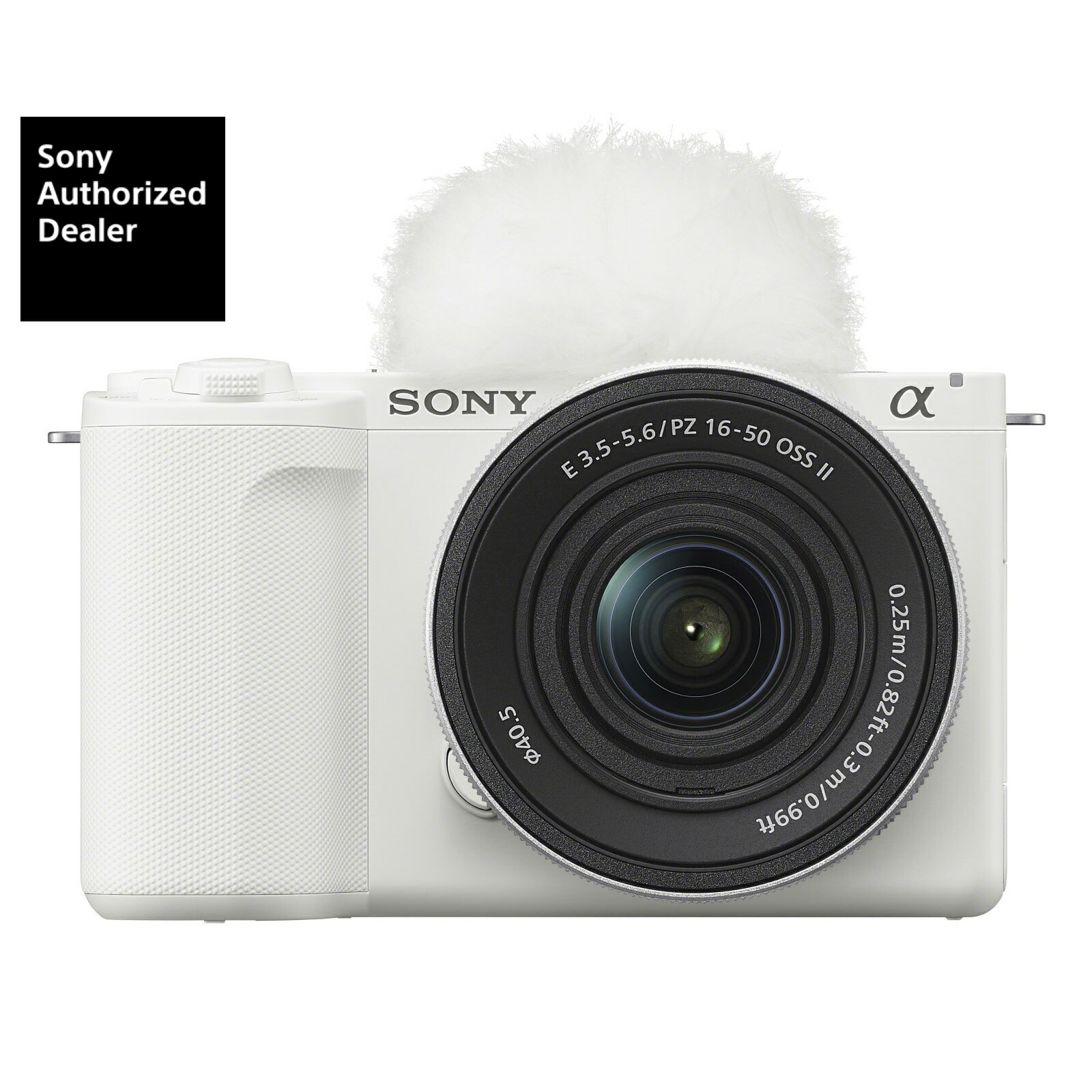 SONY ZX-10 ホワイト、グリップ VLOGCAM [新品]【グリップセット】SONY ソニー ZV-E10 II ボディ