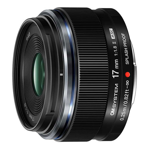 【新品】OM SYSTEM M.ZUIKO DIGITAL 17mm F1.8 II 【メーカー取寄せ品】【選べる5年間延長保証対象(別料金)】 37,180円