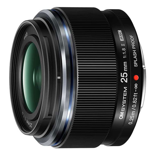【新品】OM SYSTEM M.ZUIKO DIGITAL 25mm F1.8 II 【メーカー取寄せ品】【選べる5年間延長保証対象(別料金)】