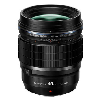 【新品】OM SYSTEM M.ZUIKO DIGITAL ED 45mm F1.2 PRO 【メーカー取寄せ品】【選べる5年間延長保証対象(別料金)】