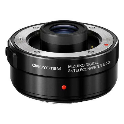 【新品】OM SYSTEM テレコンバーター M.ZUIKO DIGITAL 2x Teleconverter MC-20【メーカー取寄せ品】｜カメラのサイトウ