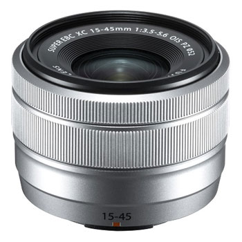 【新品】フジフイルム XC15-45mmF3.5-5.6 OIS PZ シルバー【メーカー取寄せ品】【選べる5年間延長保証対象(別料金)】|カメラのサイトウ