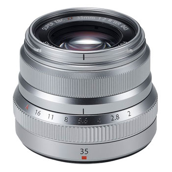 【新品】フジフイルム XF35mmF2 R WR シルバー【メーカー取寄せ品】【選べる5年間延長保証対象(別料金)】|カメラのサイトウ