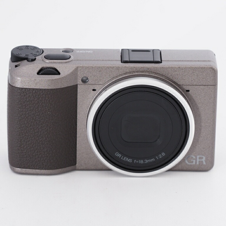 【楽天市場】RICOH リコー デジタルカメラ GR III Diary Edition メタリックウォームグレー 焦点距離 28mm APS ...