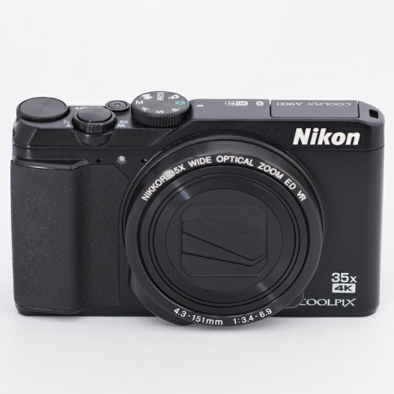 楽天市場】Nikon ニコン コンパクトデジタルカメラ COOLPIX A1000 BK 光学35倍 ISO6400 アイセンサー付EVF クールピクス  ブラック A1000BK #10588 : カメラ本舗