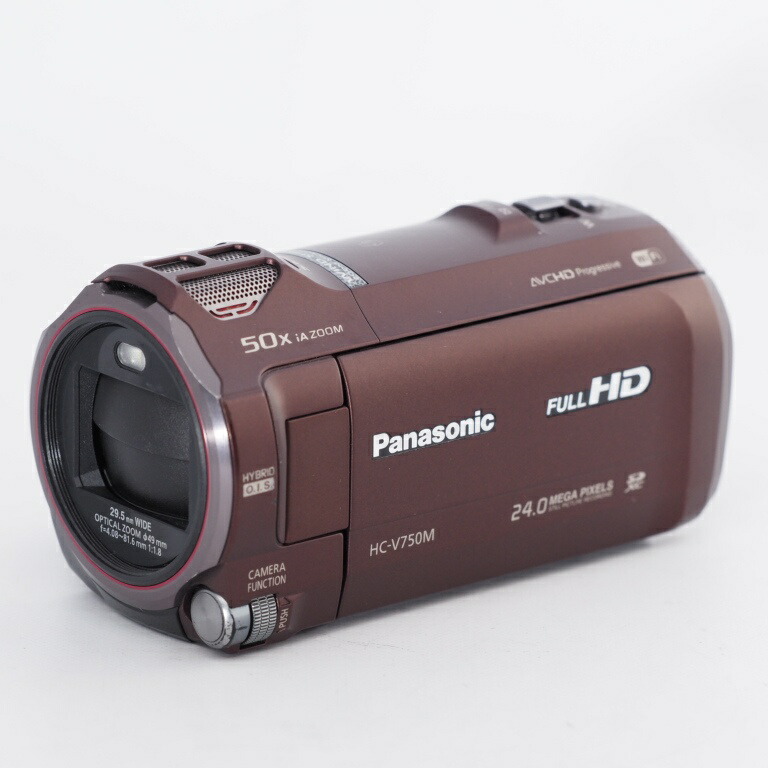 パナソニック ビデオカメラ　HC-V750M 本体のみ 概要 デジタルハイビジョンビデオカメラ HC-V750M | デジタル