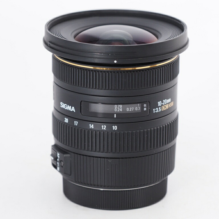 SIGMA シグマ 広角ズームレンズ 10-20mm F3.5 EX DC HSM キヤノン EFマウント用 APS-C専用 #12334｜カメラ本舗