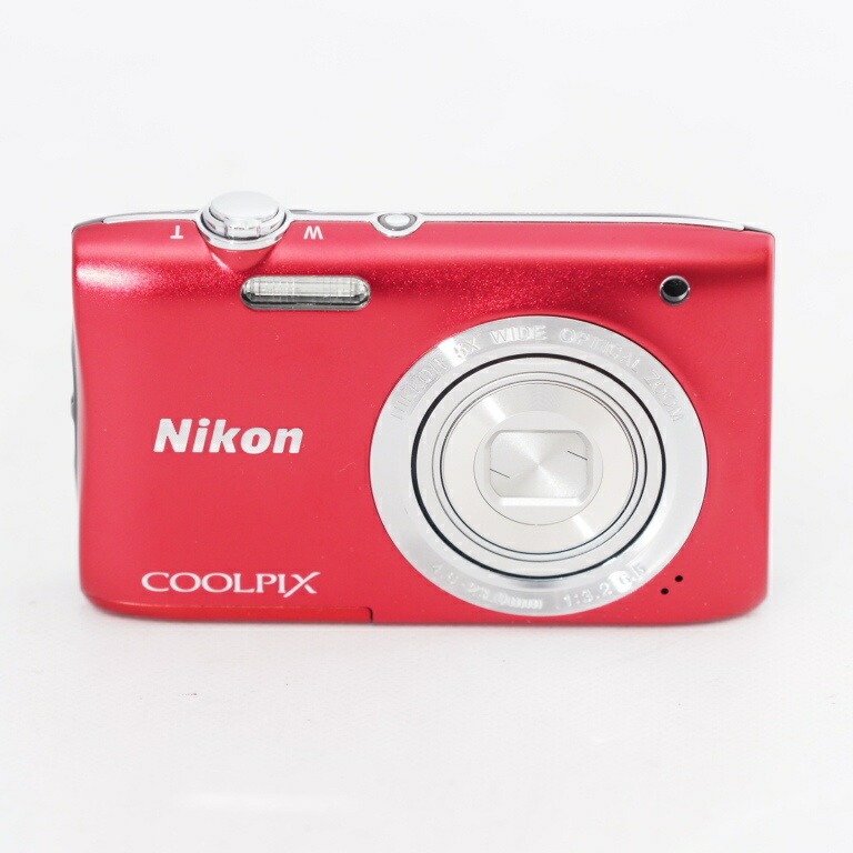 【スマホ転送OK】Nikon COOLPIX S2900 レッド デジカメ Amazon | Nikon デジタルカメラ COOLPIX S2900 5倍ズーム 2005万
