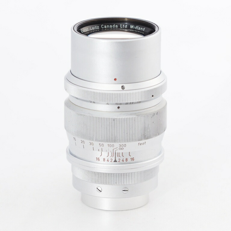 LEICA SUMMICRON 9糎 f2 90粍 f2 1st すべり出し型 CANADA MIDLAND 製 ライカ ズミクロン 完全無欠ボンネット 旗がしら #12666