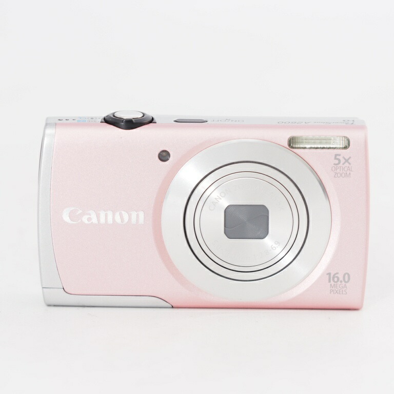 楽天市場】Canon デジタルカメラ PowerShot A2400IS ピンク 1600万画素
