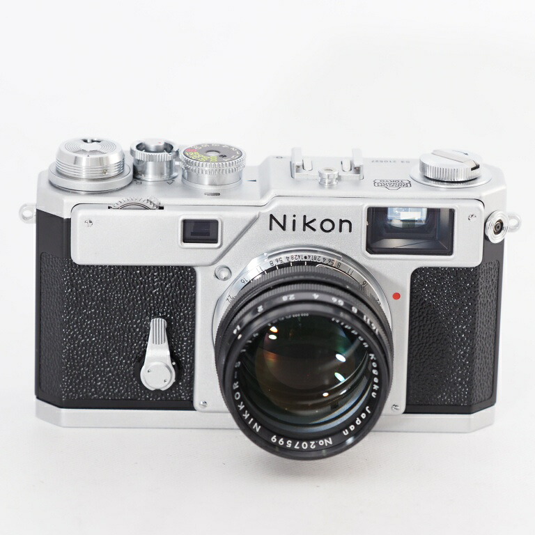 Nikon S3 しろがね色 Limited Edition 2000年祝するひな形 (NIKKOR-S 50粍 F1.4 黒いこと) 動くこと突きとめる済 #13418