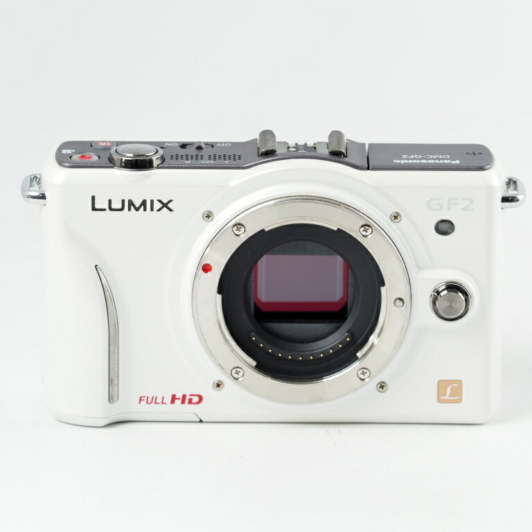 Panasonic LUMIX GF2 ボディ ホワイト DMC-GF2 パナソニック ミラーレス一眼レフカメラ #14336|カメラ本舗