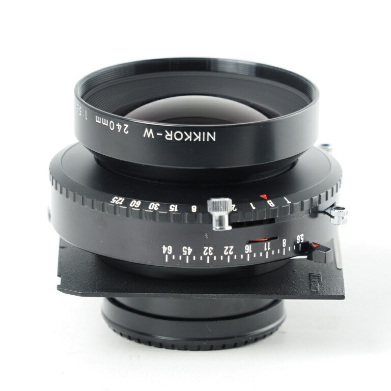 Nikon ニコン NIKKOR-W 240粍 F5.6 COPAL3 大判写真機用水晶体 大判水晶体 ニコンゲーム盤 #14647