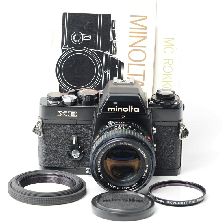 MINOLTA XE MC ROKKOR-PF 1:1.4 f=50mm ミノルタ 一眼レフ フィルムカメラ #15140|カメラ本舗