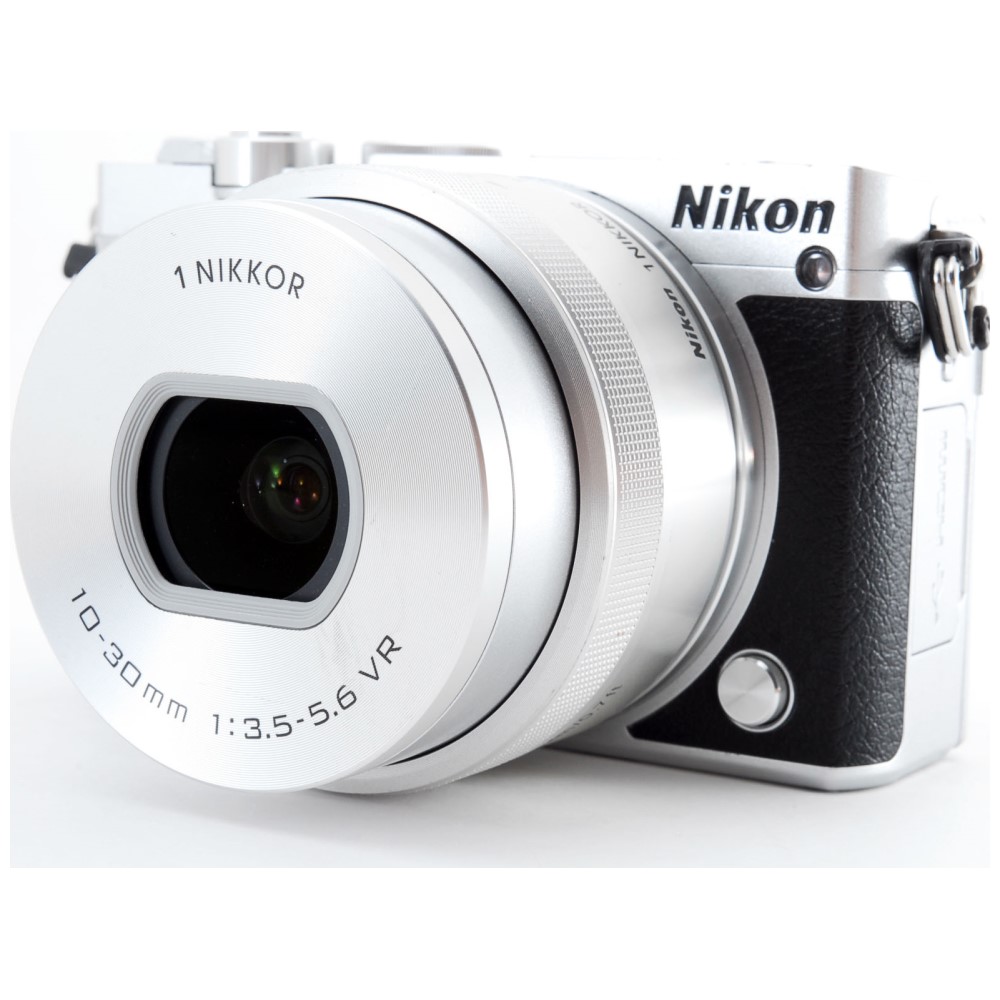 Nikon ニコン 1 J5 シルバー 10 30mm レンズキット ミラーレス一眼 カメラ Microsdカード付き Wi Fi 自撮り 4k動画撮影 中古 Andapt Com