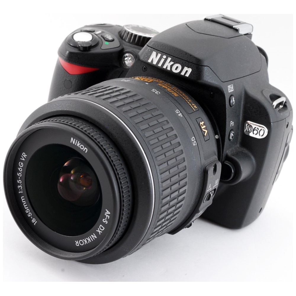 お買い物マラソン ポイント3倍 Nikon ニコン D60 18 55mm レンズキット 一眼レフカメラ Wi Fi Sdカード付き 手振れ補正 中古 Mozago Com