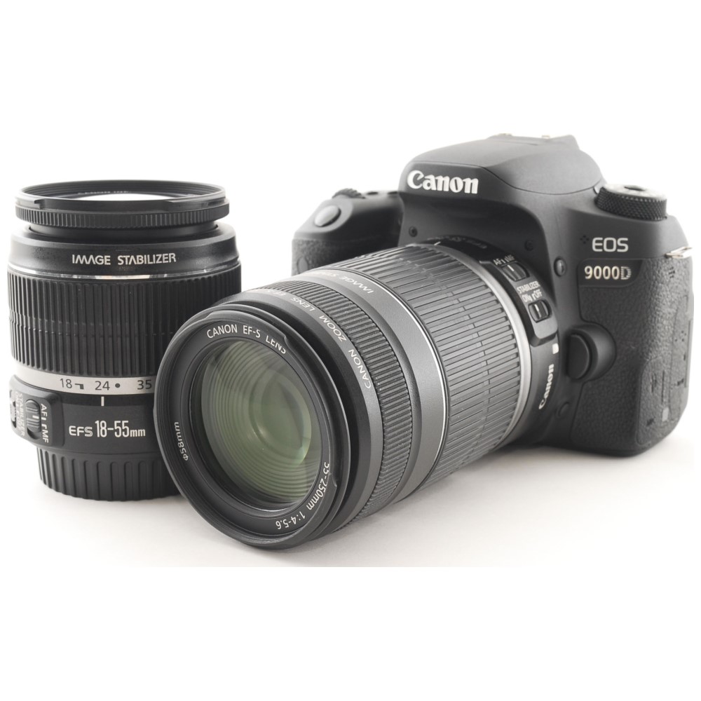 新作送料無料 Canon キヤノン EOS 9000D ダブルズームセット SDカード