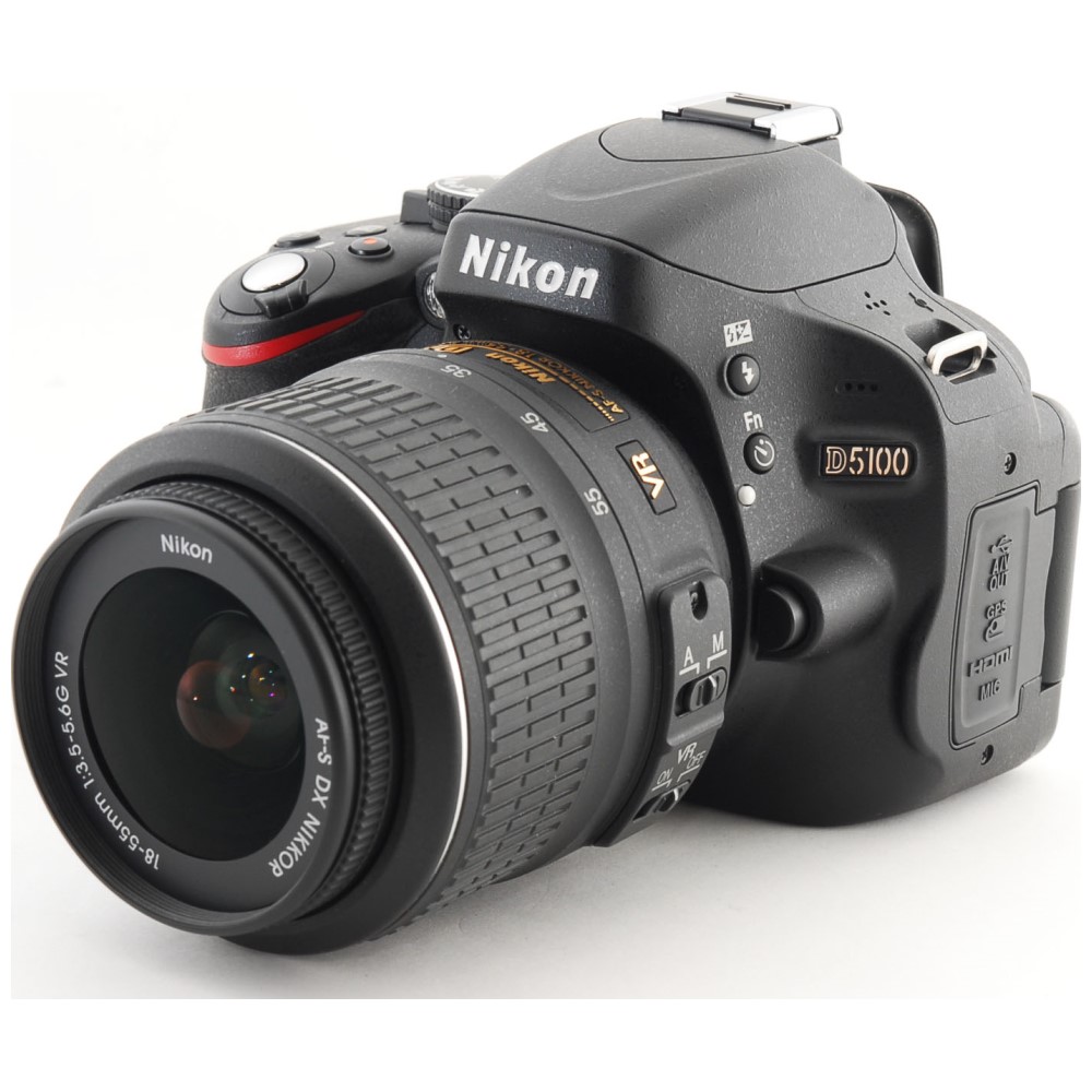 楽天市場】Nikon ニコン D5100 18-55mm レンズキット 一眼レフ カメラ