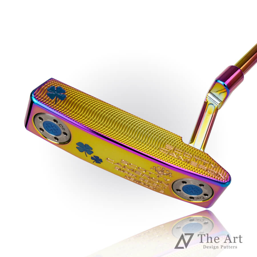 【セール】スコッティキャメロン カスタムパター 2023 スーパーセレクト ニューポート2 [Lucky Clover] ver.S PVD Finish スコッティキャメロン専門店 Himawari ゴルフ用品 ゴルフグッズ おしゃれ シンプル ブランド ラウンドグッズ