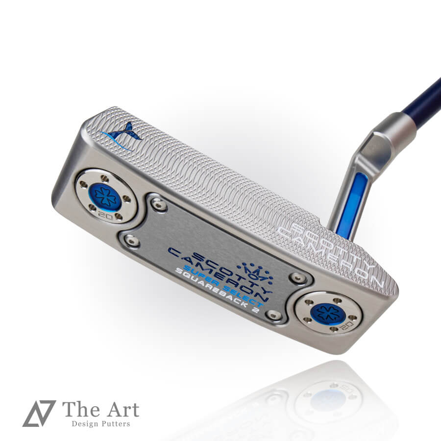 【セール】スコッティキャメロン (SCOTTY CAMERON) 2023 スーパーセレクト スクエアバック2 [Lucky Kohola] with LA GOLF Pシリーズ Navy シャフト ゴルフ用品 ゴルフグッズ おしゃれ シンプル ブランド ラウンドグッズ ラウンド用品 プレゼントやギフトにも 34インチ 正規品