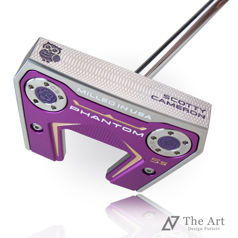 【百貨店SALE押さえる!P10倍】 スコッティキャメロン (SCOTTY CAMERON) 2024 幻影5S [Lucky Owl] M パープルコッティキャメロン専門職店 Himawari ゴルフ装置 ゴルフグッズ 今めかしい 分かりやすい ブランド名 ラウンドグッズ ラウンド装置 差し上げ物や差し上げ物にも