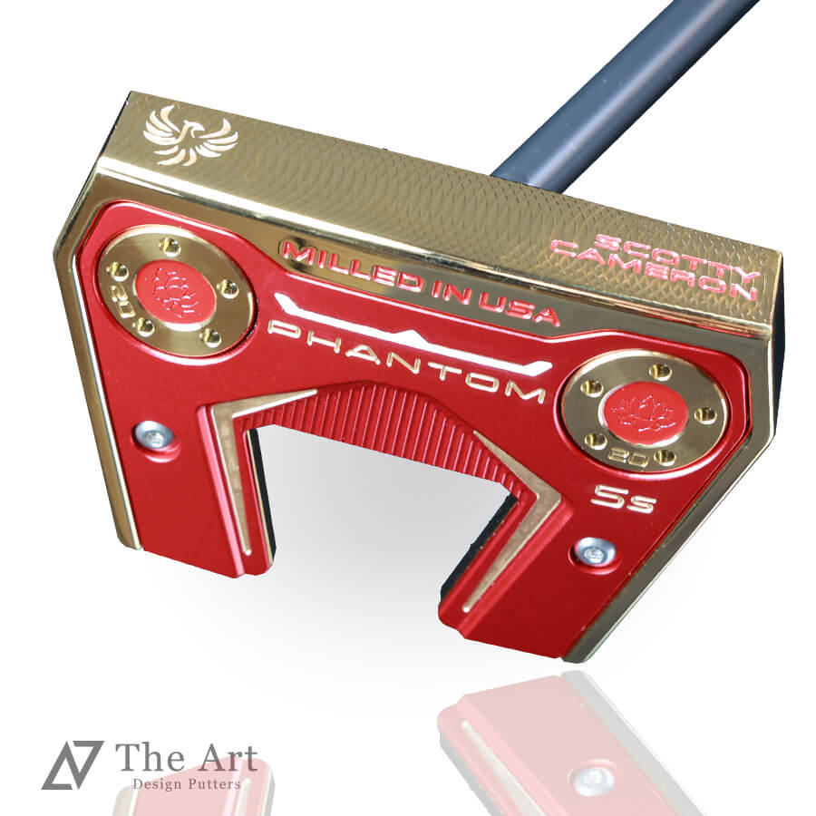【百貨店SALE押さえる!P10倍】 スコッティキャメロン (SCOTTY CAMERON) 2024 幻影5S [Gold Phoenix] ゴールド為し終える ゴールド×赤いこと ゴルフ装置 ゴルフグッズ 今めかしい 分かりやすい ブランド名 ラウンドグッズ ラウンド装置 差し上げ物や差し上げ物にも