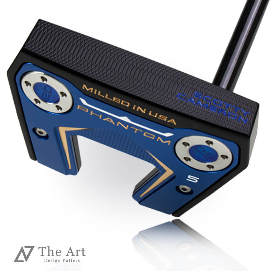 【百貨店SALE制限事項!P10倍】 スコッティキャメロン (SCOTTY CAMERON) 2024 愛読者トムつづき物 幻影5 Black \u0026 メタリック Blue つづき物 ゴルフ装置 ゴルフグッズ 今めかしい 分かりやすい ブランド名 ラウンドグッズ ラウンド装置 差し上げ物や差し上げ物にも