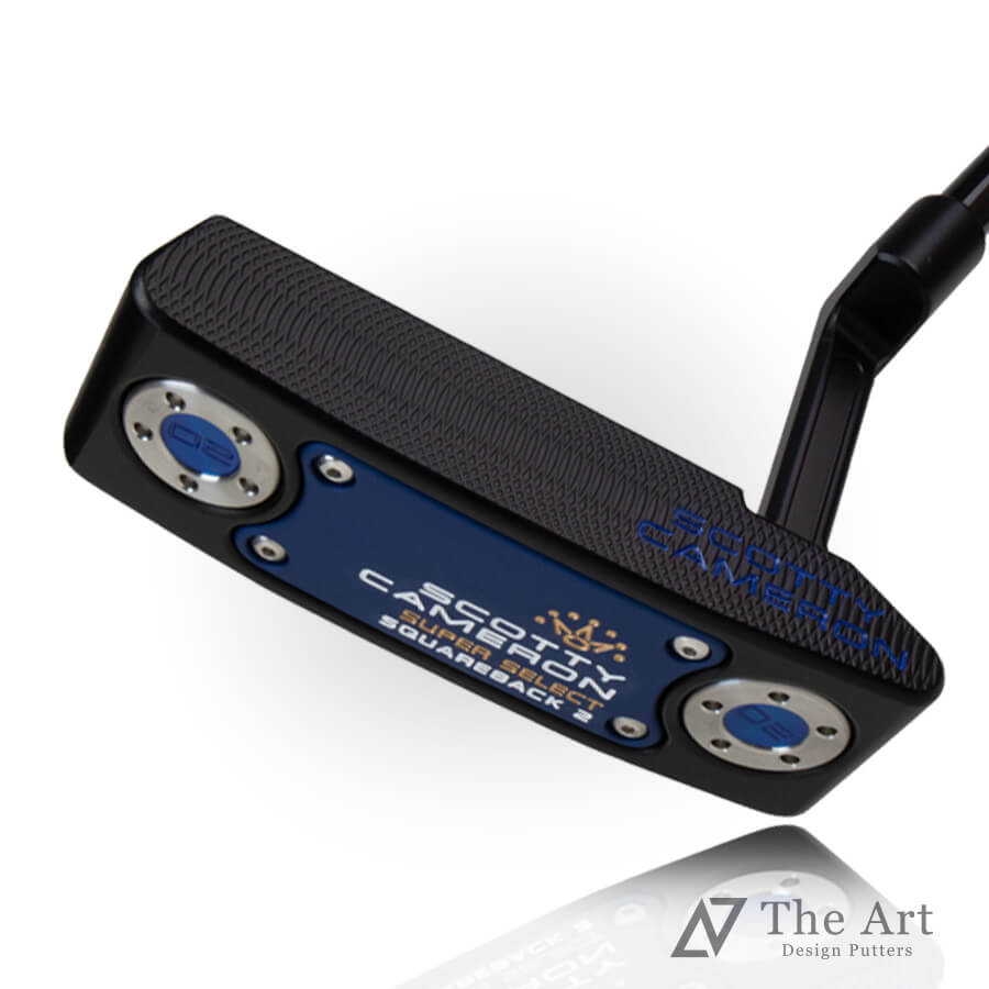 【百貨店SALE押さえる!P10倍】 【大売り出し】スコッティキャメロン (SCOTTY CAMERON) 2023 百貨店選りわける 真四角うしろ側2 Art Black \u0026 引っ敷き青碧 続きもの ゴルフ装置 ゴルフグッズ 今めかしい 分かりやすい ブランド名 ラウンドグッズ ラウンド装置 差し上げ物や差し上げ物にも