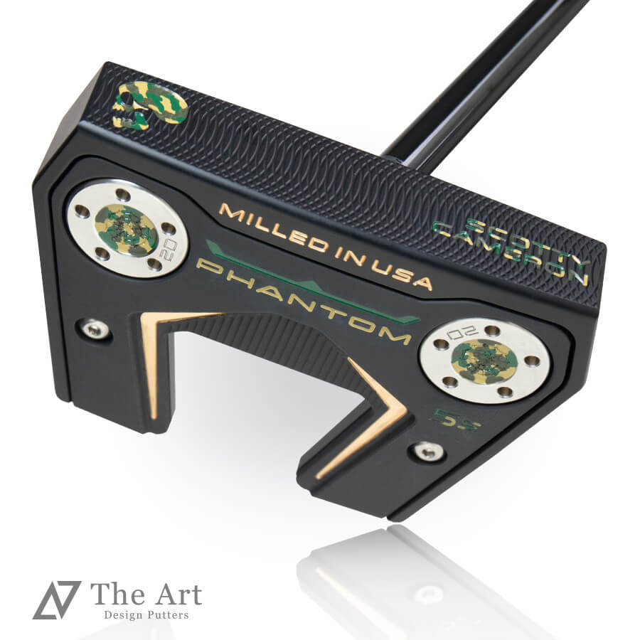 【百貨店SALE押さえる!P10倍】 スコッティキャメロン (SCOTTY CAMERON) 2024 幻影5S [Sideface Skull] M アートブラックフィニッシュ 緑であること偽装 ゴルフ装置 ゴルフグッズ 今めかしい 分かりやすい ブランド名 ラウンドグッズ ラウンド装置 差し上げ物や差し上げ物にも