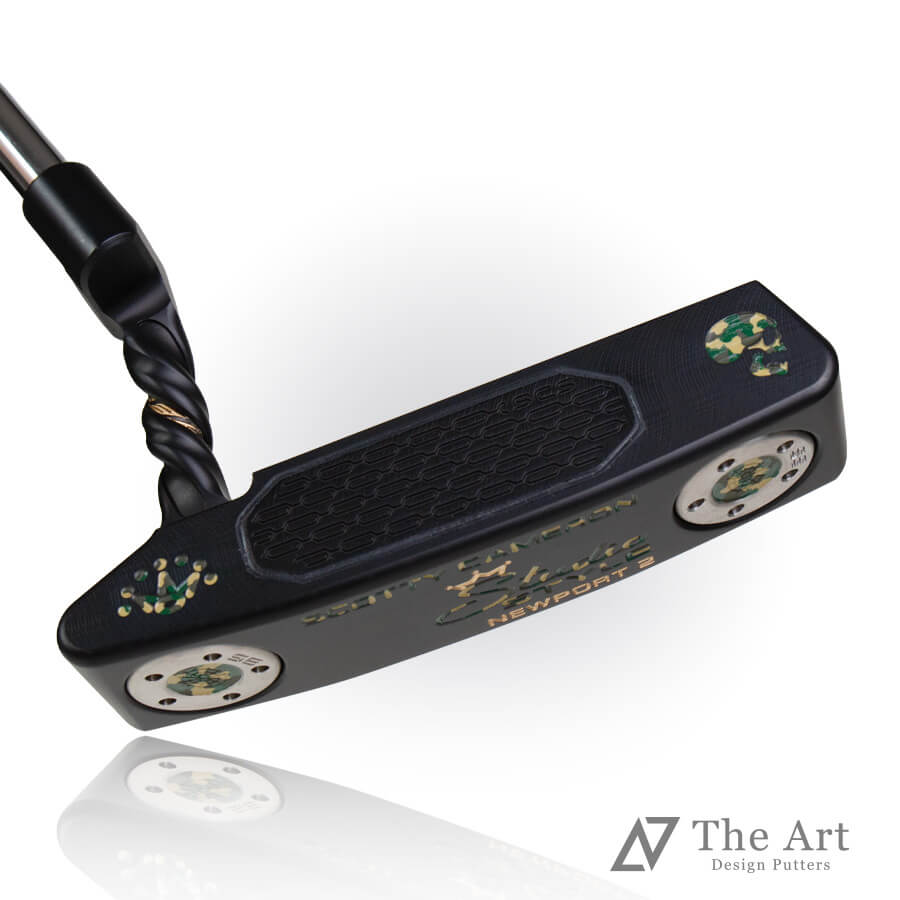 【百貨店SALE押さえる!P10倍】 スコッティキャメロン (SCOTTY CAMERON) 2025 制作室表現スタイル ニュー界面2 [Sideface Skull] M 捩じりのど首 工芸黒いこと 二眼レフ紅茶 ゴルフ装置 ゴルフグッズ 今めかしい 分かりやすい ブランド名 ラウンドグッズ ラウンド装置
