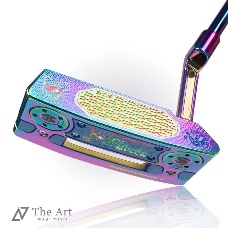 スコッティキャメロン (SCOTTY CAMERON) 2025 スタジオスタイル スクエアバック2 [Mr.Bulldog] ver.S PVDフィニッシュ ネオンカラー ゴルフ用品 ゴルフグッズ おしゃれ シンプル ブランド ラウンドグッズ ラウンド用品 プレゼントやギフトにも 162,000円
