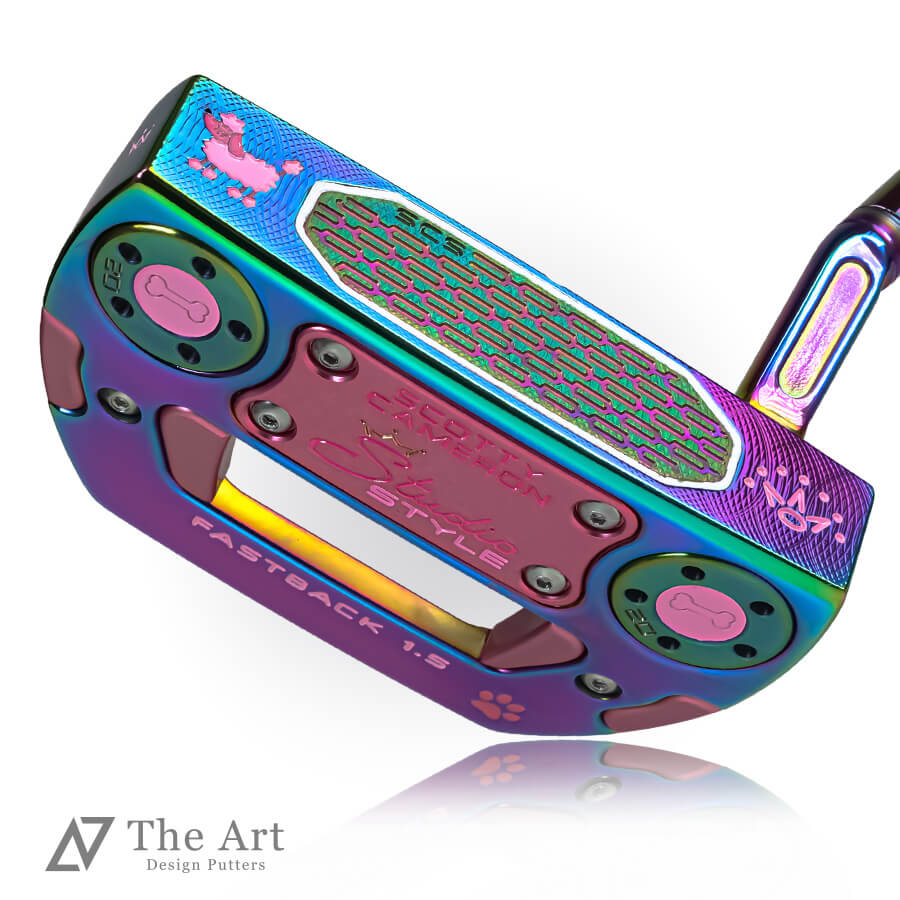 スコッティキャメロン (SCOTTY CAMERON) 2025 スタジオスタイル ファストバック1.5 [Toy Poodle] ver.S PVD Finish ゴルフ用品 ゴルフグッズ おしゃれ シンプル ブランド ラウンドグッズ ラウンド用品 プレゼントやギフトにも